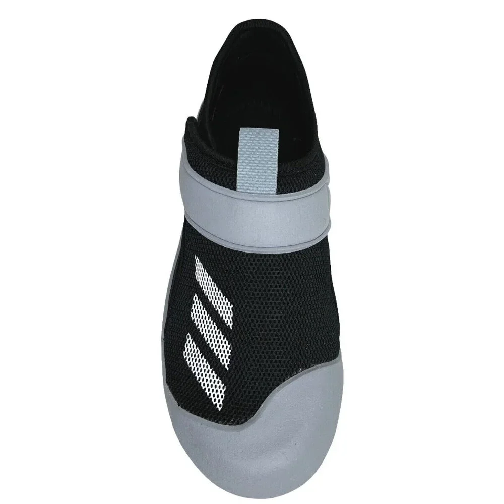 Adidas Youth Boys Altaventure Water Sandal Size 2 Black Gray Lightweight & Comfy